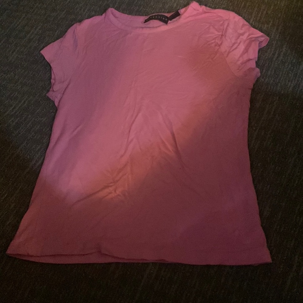 $1! Size small pink tee